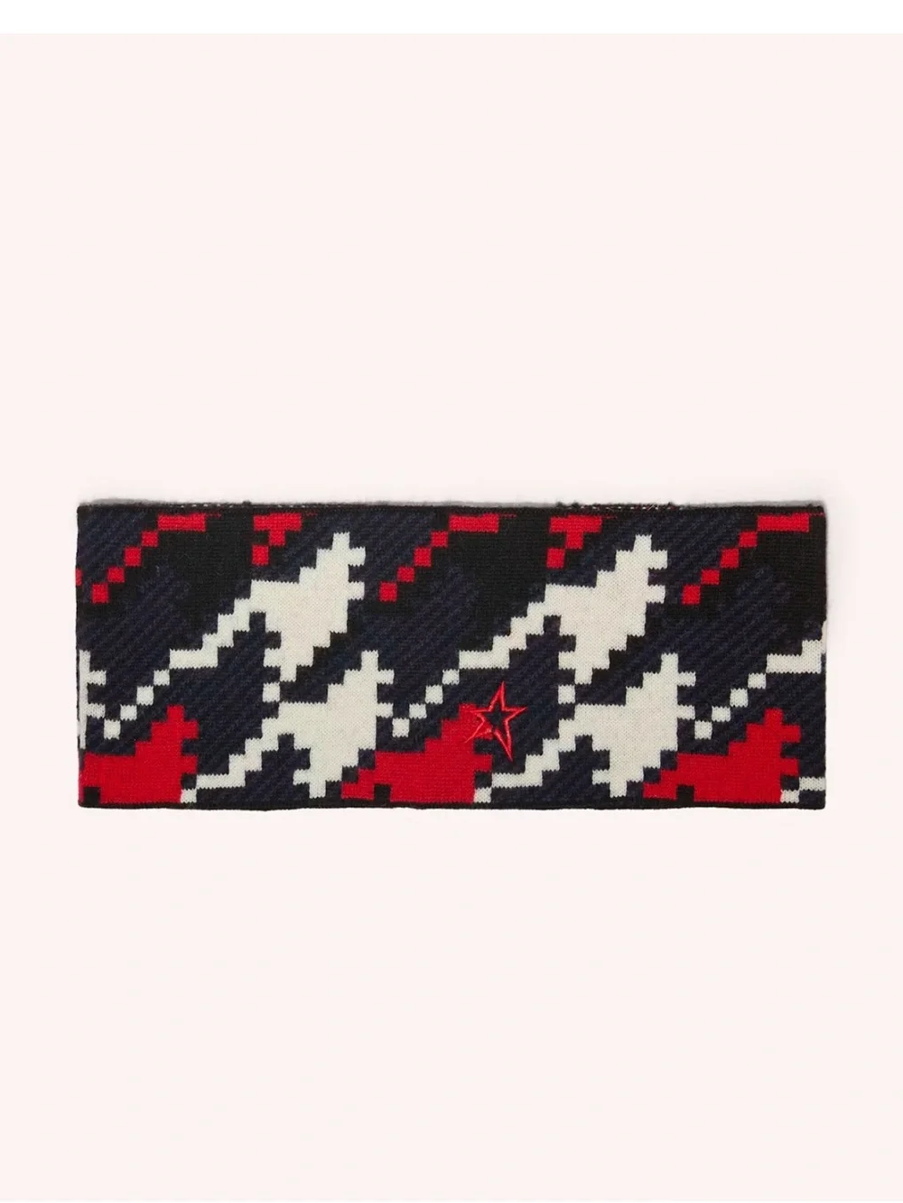 Perfect Moment Houndstooth PM Headband Wool Blend NWT